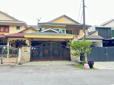 Facing Open Double Storey Terrace House Cheras Perdana Batu 9 Cheras