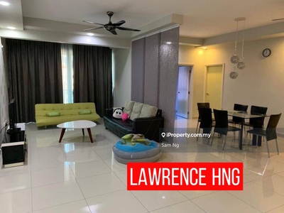 Villa Emas High Floor Fully Furnished with Wi-Fi At Queensbay For Rent