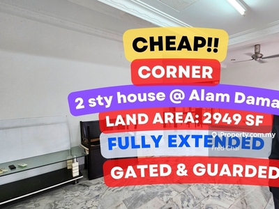 C H E A P 2 sty Alam Damai C O R N E R lot kitchen extended