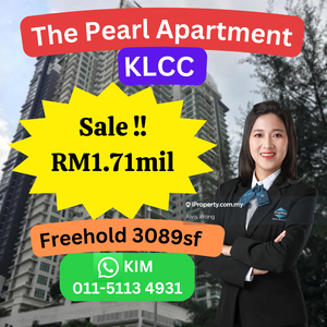 Cheap Rm290k The Pearl Apartment @ KLCC