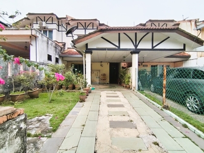 Facing Open Non Bumi Lot Renovated and Extended Double Storey Terrace SBCR Saujana Utama Sungai Buloh For Sale