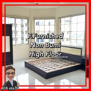 Furnished / Non bumi / High floor / 1 Carpark