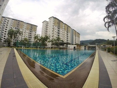 Ground Floor Facing Pool Rare Unit Freehold Apartment Seri Baiduri Setia Alam For Sale
