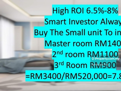 High ROI 6.5% - 9% ROI can get , investor welcome