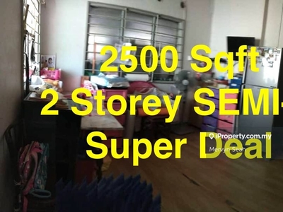 Jalan Permai 2 Storey Semi-d 2500 Sqft Cheapest In Market Worth Deal