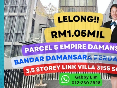 Lelong Super Cheap Parcel 5 Empire Residence Bandar Damansara Perdana