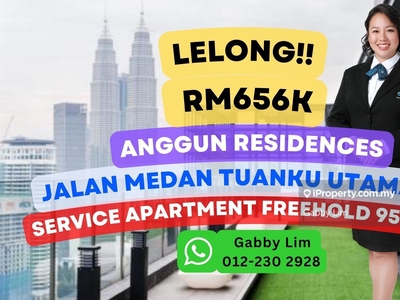 Lelong Super Cheap Service Apartment @ Anggun Residences Kuala Lumpur