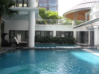 Luxurious condominium in the embassy district of Ampang Hilir.