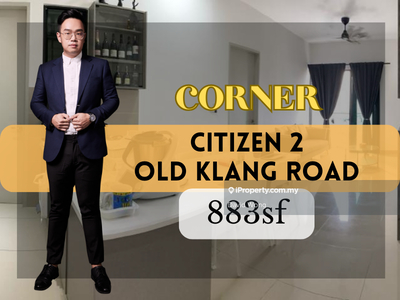 Old Klang road condo cheaper corner unit