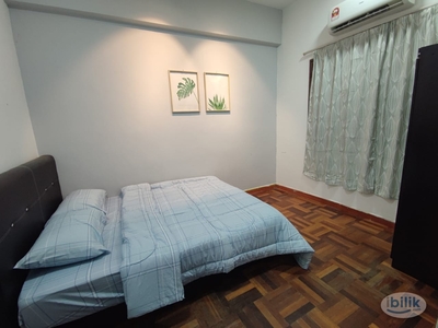 AC Medium Room,10min walk to BRT, Fully Furnished Ridzuan Condominium, Bandar Sunway