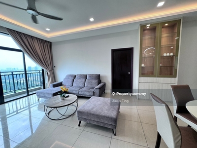 Apartment high floor golf view move in condition fully furnished