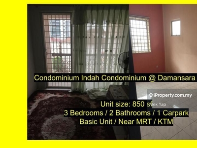 Condominium/ Indah Condominium/ Damansara Damai/ Near MRT KTM