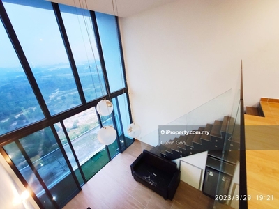 Duplex Studio with Balcony, Facing Putrajaya, Fully Furnished