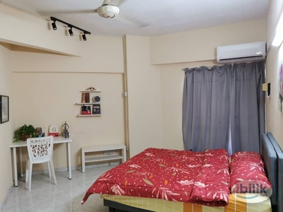 F/ Furnished Air conditioned Master Room Sri Pelangi@ Setapak