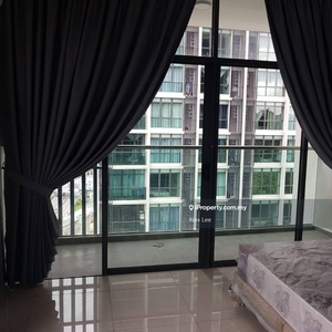 Fully furnished studio with balcony for rent