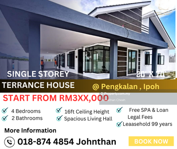 Grand Single Storey Terrace House Pengkalan Ipoh