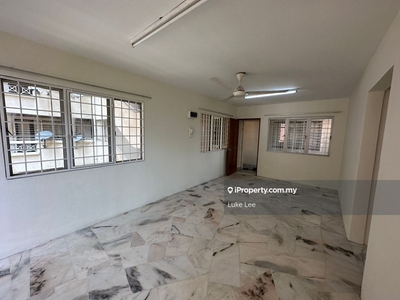 Newly painted apartment 3 rooms for rent corner unit at Setapak