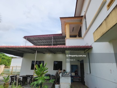 Next to Permas Taman Megah Ria Corner Double Storey House For Sale