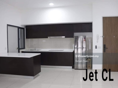 Partial furnished Setia city residence for Rent