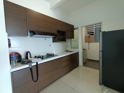 PARTLY FURNISHED Nice Unit 3 Bedrooms Comes With 2 Car Park Savanna Southville Executives Suites Bangi for Rent