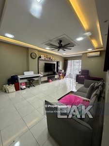 Pelangi Heights Apartment, 3r2b, 880sqft, Partial Furnished, 299k only