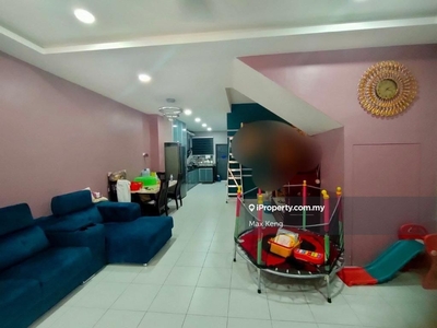 Senai Scientex Utama Double Storey 18x65 Fully Renovated Furnished