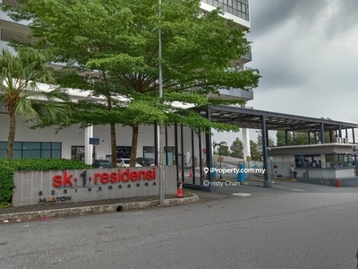 Sk one residence seri kembangan partial furnished near MRT for rent