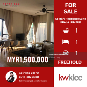 St Mary Residence,luxury serviced apartment located in the heart of KL