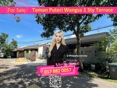 Taman Puteri Wangsa Renovated Single Storey Terrace 3bed Full Loan