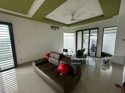 Abadi Heights Puchong For Rent 3 Stry Corner Link House Partly Furnish