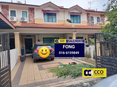 Botani, Ipoh - FREEHOLD Good Condition 2 Storey Terrace House (For Sale)