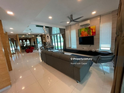 Corner Lot Bigger House Fully Furnished to Rent Sejati Residence Cyber