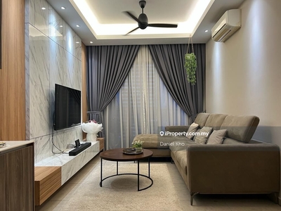 Duplex fully furnished & fully renovated house near Mid Valley KL