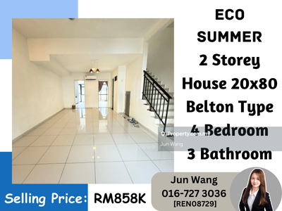 Eco Summer, 2 Storey House, 20x80, 4 Bedroom 3 Bathroom