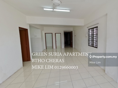 Facing North & South, 2 Parking, Middle Floor, Green Suria Apartment