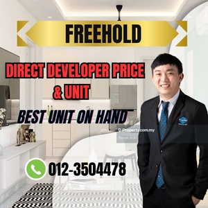 Freehold & Fully Furnish, 0.5km to LRT & MRT Chan Sow Lin