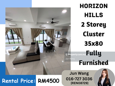 Horizon Hills, The Green, 2 Storey Cluster, 35x80, Fully Furnished