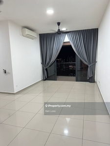 Partly furnished with klcc view for rent