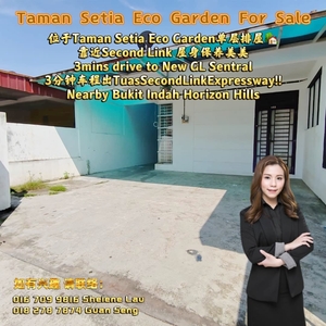Setia Eco Garden Single Storey For SALE/ Gelang Patah Skudai Bukit Indah Pulai Indah Kangkar Pulai/ Near TUAS
