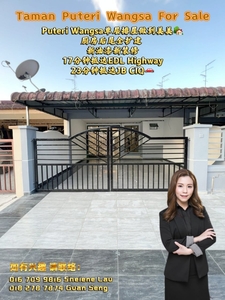 Taman Puteri Wangsa Double Storey For SALE/ Ulu Tiram Nusa Bestari Pelangi Indah Taman Gaya/ Near EDL CIQ