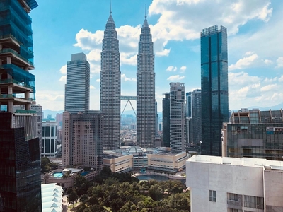 The Ruma 3 bedroom high floor with KL view for sale short walk to Pavilion and KLCC park