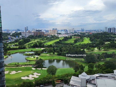 Unblocked Golf Course View in KL City Center - Spectacular Living!