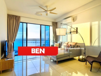 Waterside Residence Gelugor Fully Furnished Seaview For Rent