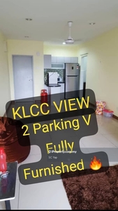 2 Parking Unit With Klcc View ,Full Loan Available