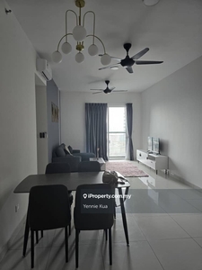 3 bedrooms corner unit fully furnished for rent at Mont Kiara