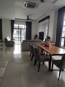 Bandar Cemerlang,Ulu Tiram 3-stry Cluster Renovated House For Sale (Facing South)