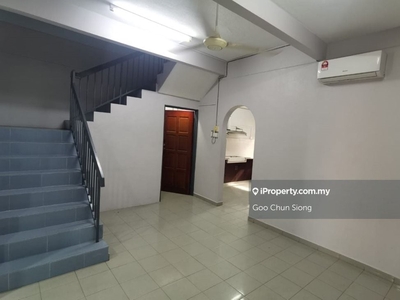 Butterworth, Taman Teratai Double Story with Partially Furnished.