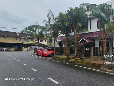 Corner Lot :2-Storey Terrace House @ Taman Keruing Rasa,Hulu Selangor