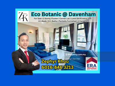 Eco Botanic Fully Furnished Cluster House For Rent