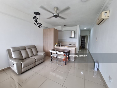 Fully furnished facing golf course unit